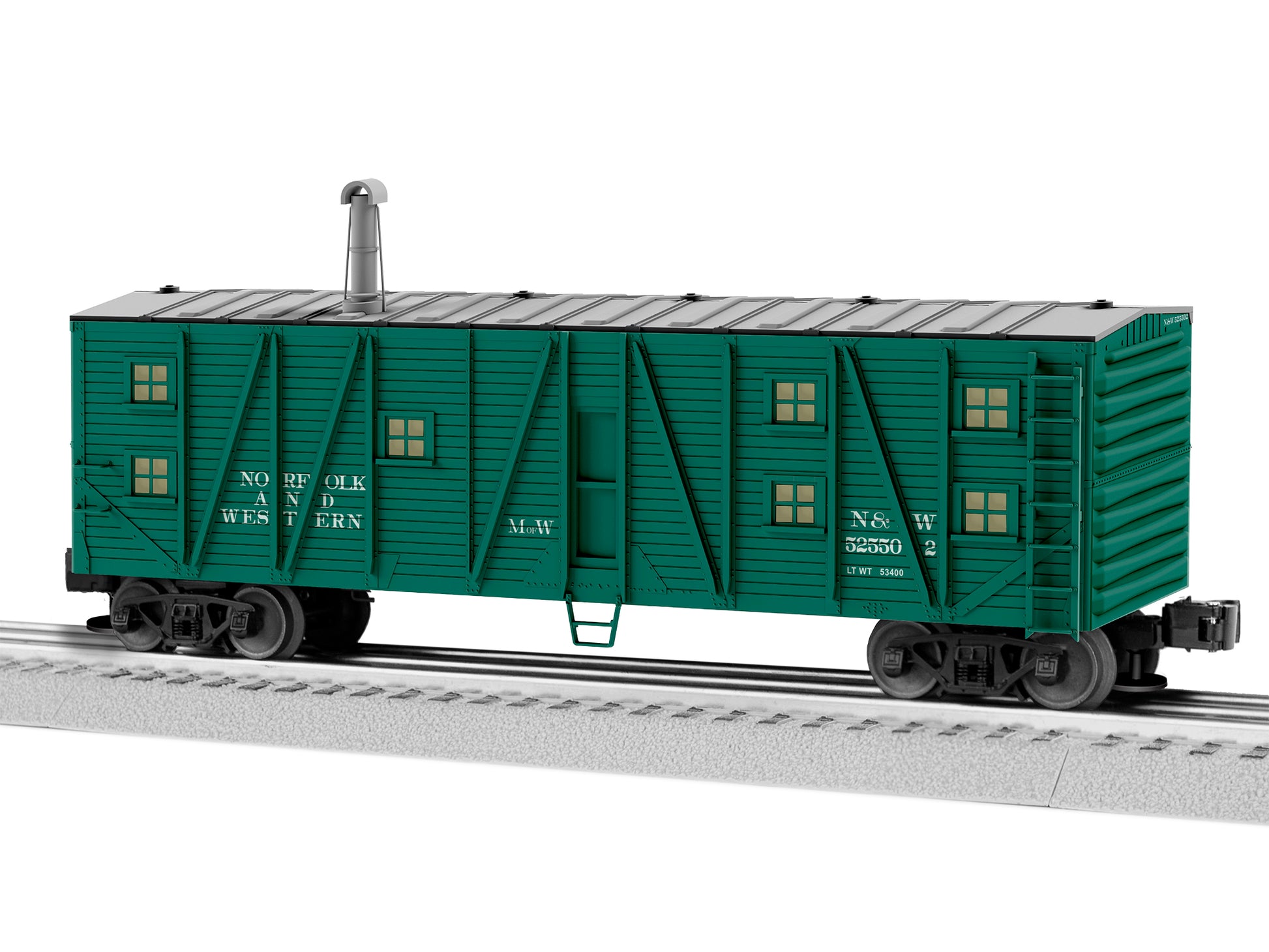Lionel 2126661 O Norfolk & Western Bunk Car #525502
