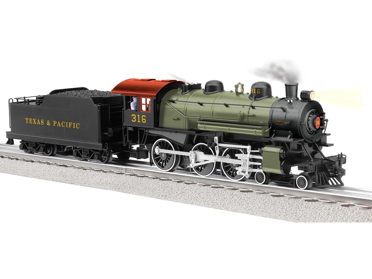 Lionel 2131120 O BTO Texas & Pacific 4-6-0 Steam Locomotive/LCS #316