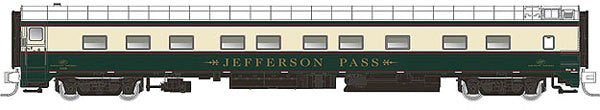 Rapido Trains 504076 N Burlington Northern 10-5 Sleeper Jefferson Pass