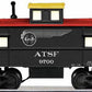 Lionel K-Line 6-21592 Santa Fe Midnight Chief Illuminated Caboose