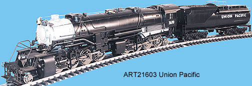 Aristo-Craft 21603 Union Pacific 2-8-8-2 Mallet Steam Loco. W/ Tender