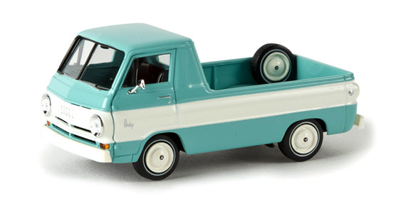 Brekina Automodelle 34329 1:87 Dodge A 100 Pickup Truck (Light Green, White)