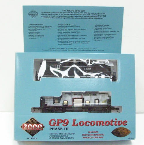 Proto 2000 21696 HO Scale Illinois Central GP9 Diesel Locomotive #9302