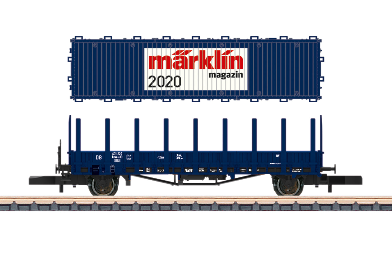 Marklin 80830 Z 2020 Annual Rmms 33 2-Axle Stake Car