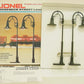 Lionel 6-2171 O And O27 7" Tall Goose Neck Street Lamps (Box of 2)