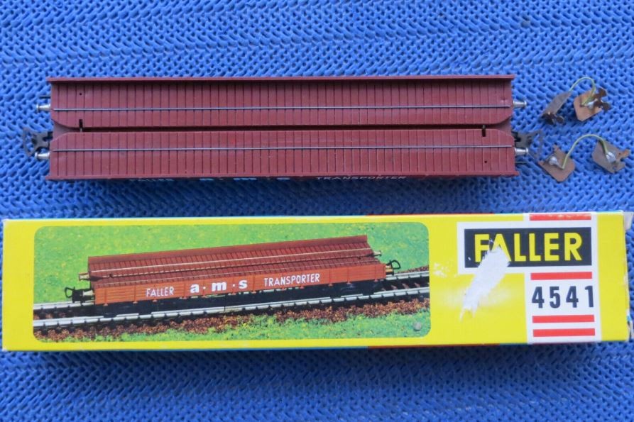 Faller 4541 HO 1:87 Reverse Loading Trolley/Transporter RARE