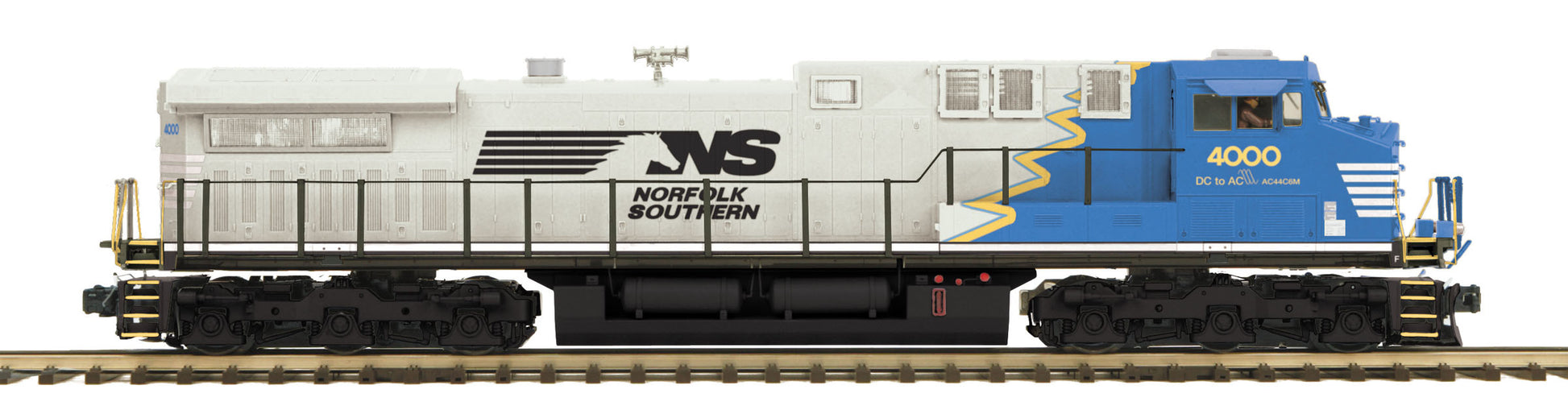 MTH 22-20635-2 Norfolk Southern AC4400cw Diesel Engine #4000