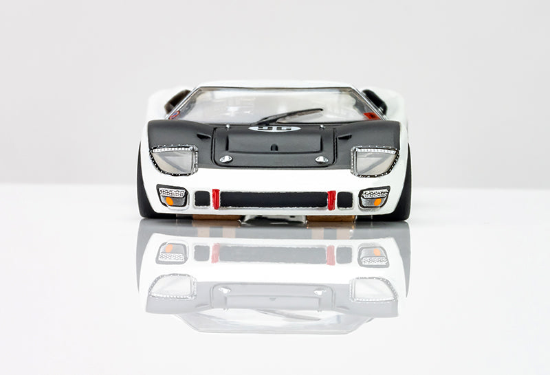 AFX 22057 HO Mega-G+ White/Black Ford GT40 MKII #96 Daytona Slot Car
