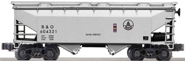 K-Line 6-22184 O Gauge Baltimore & Ohio Covered Hopper #604321