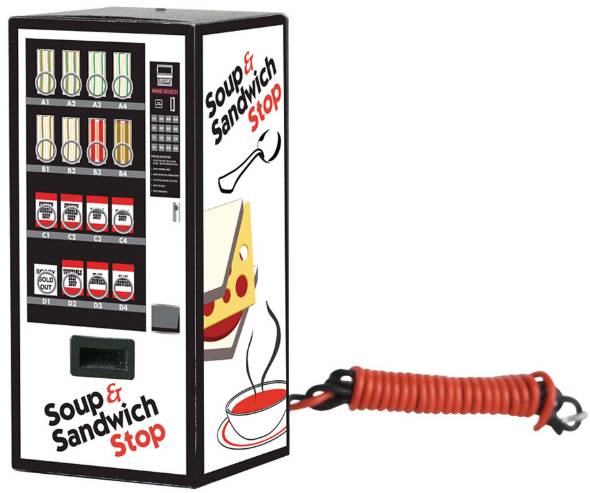 Lionel 6-22205 O Soup & Sandwich Lighted Vending Machine