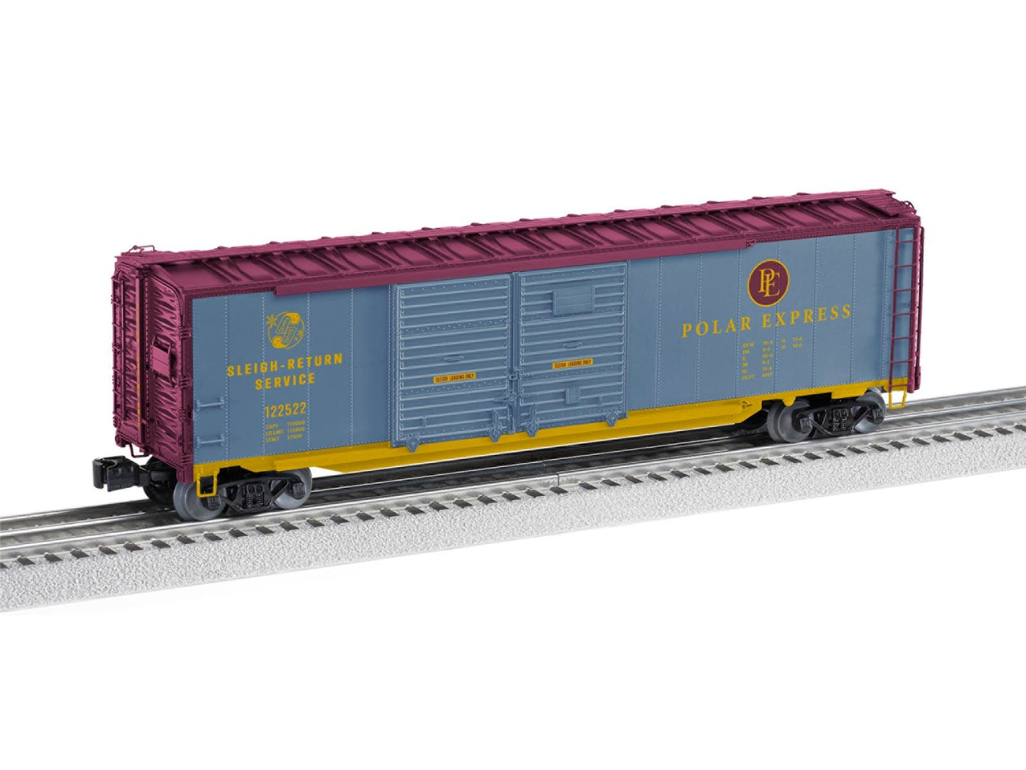 Lionel 2226560 O Scale The Polar Express End Door Boxcar #122522