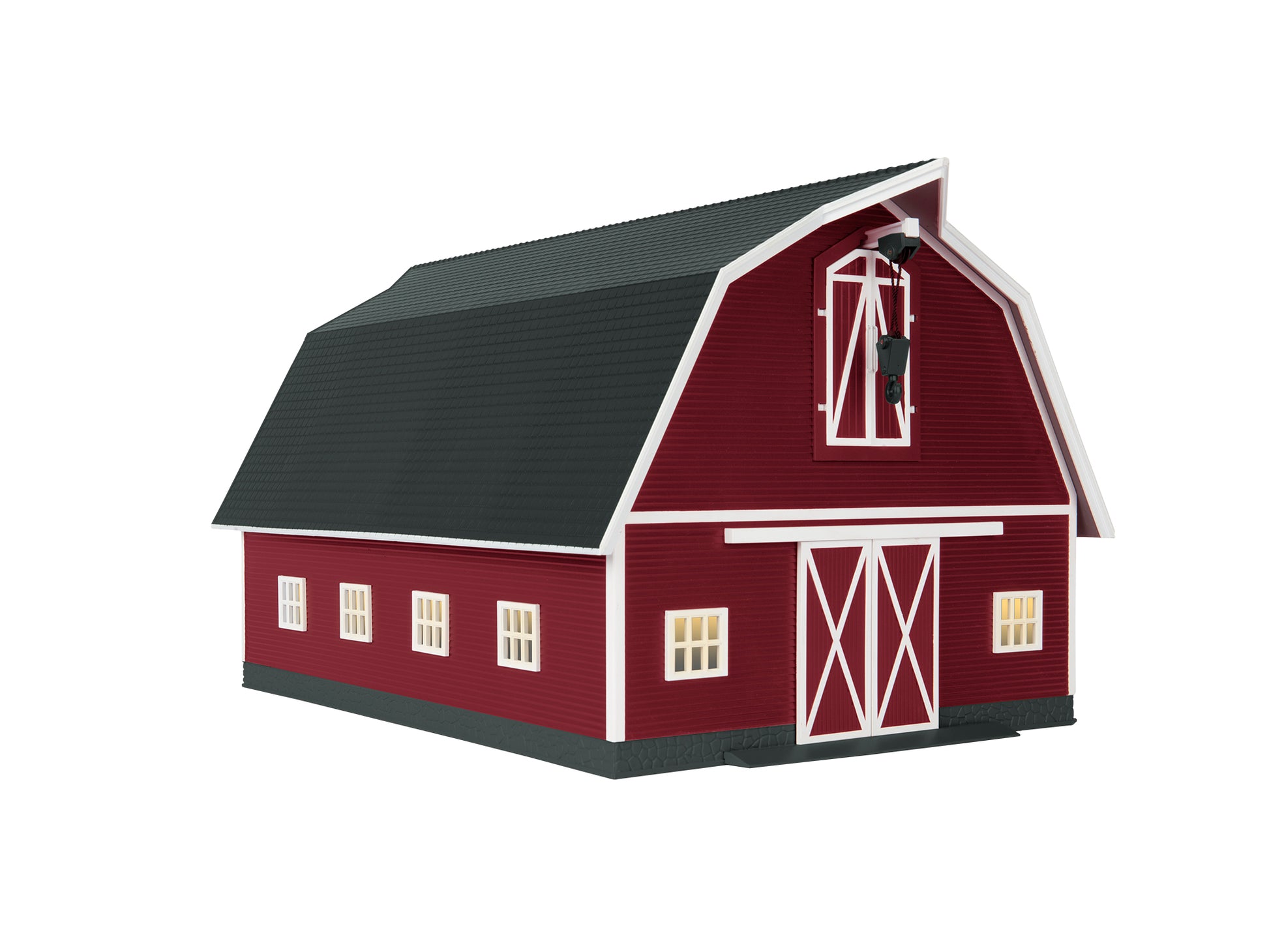 Lionel 2229070 O Assembled Plug-Expand-Play Barn