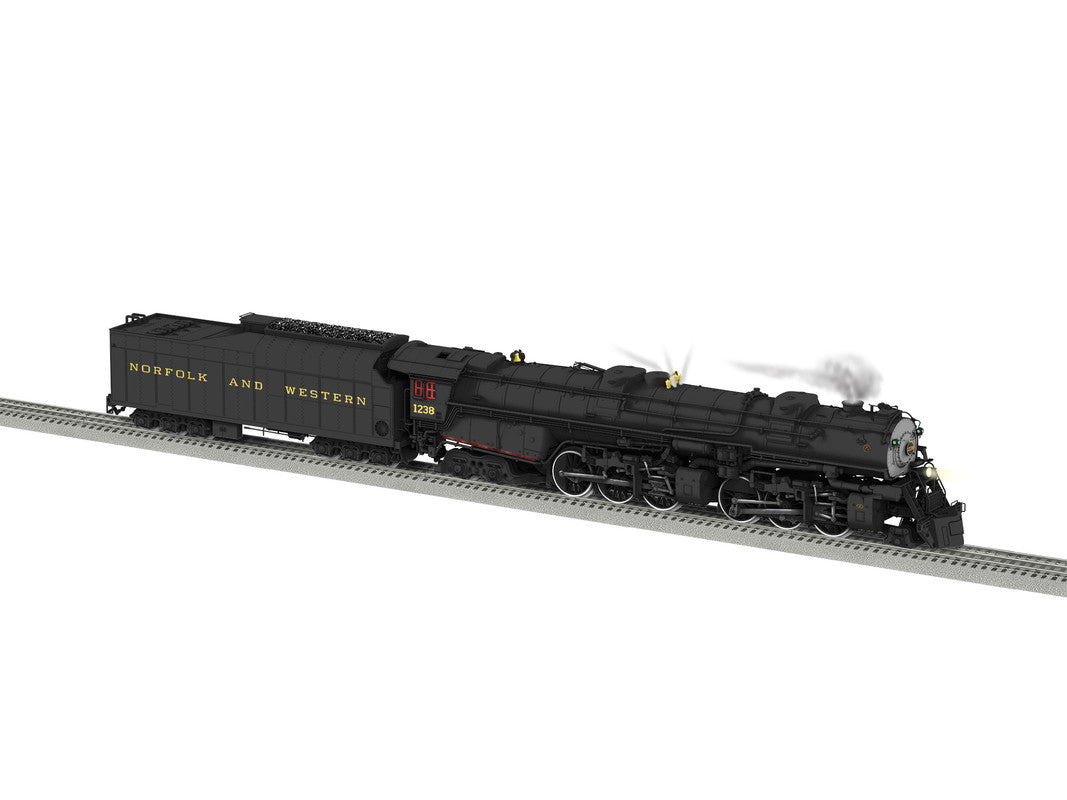 Lionel 2231470 O Norfolk and Western Vision Class A Steam Locomotive #1238