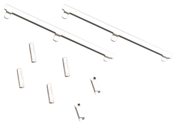 Lionel 6-22598 O Superstreets Adjustable Straight Roadway Tracks (Set of 2)