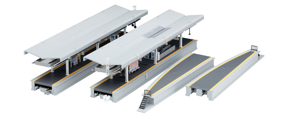 Kato 23-160 N Island Suburban Platform DX Set