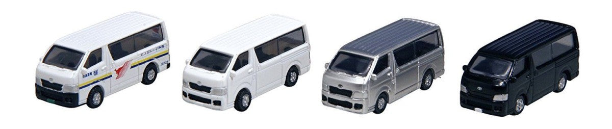 Kato 23-541 N-scale 23-541 Toyota Hiace Van Car Set 1