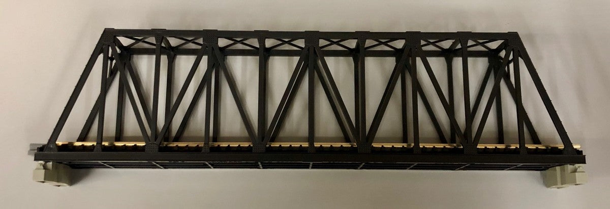 Kato 23-044 N Gauge Black Truss Bridge