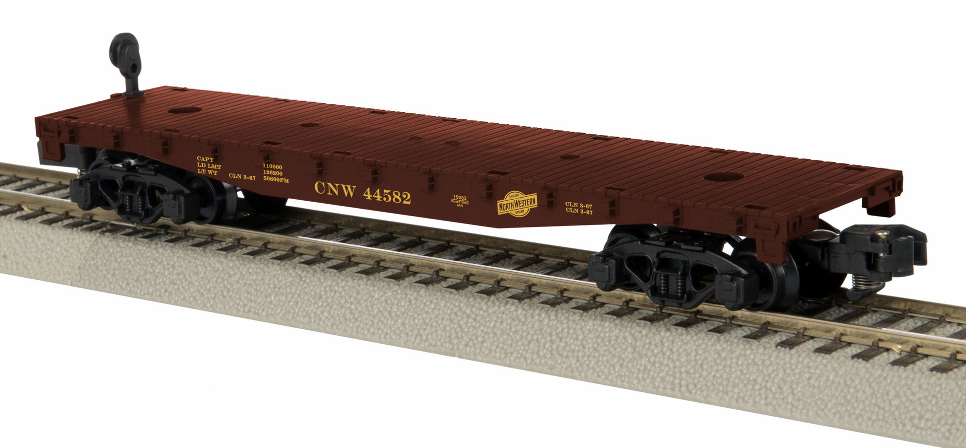 American Flyer 2319082 S Chicago & Northwestern Flatcar #44582