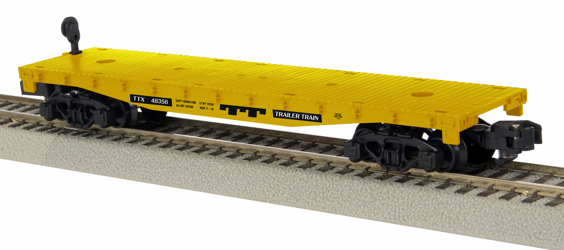 American Flyer 2319102 S Trailer Train Flatcar #48356