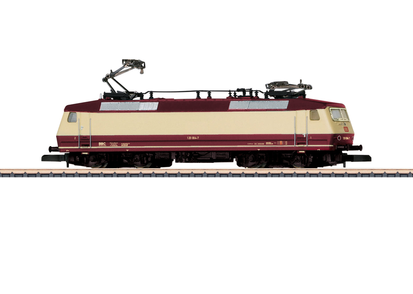 Marklin 88527 Z German Federal Railroad Class 120 Electric Locomotive