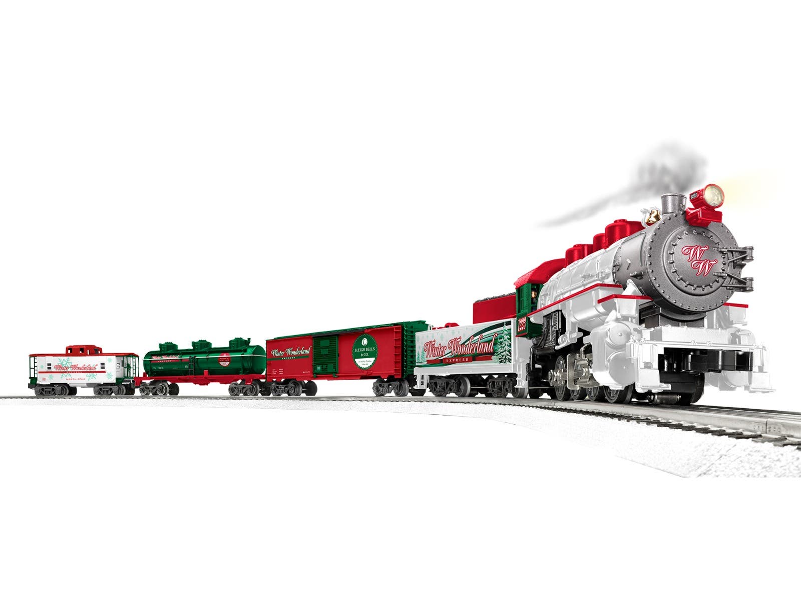 Lionel 2323100 Winter Wonderland O Gauge LionChief Bluetooth 5.0 Starter Set