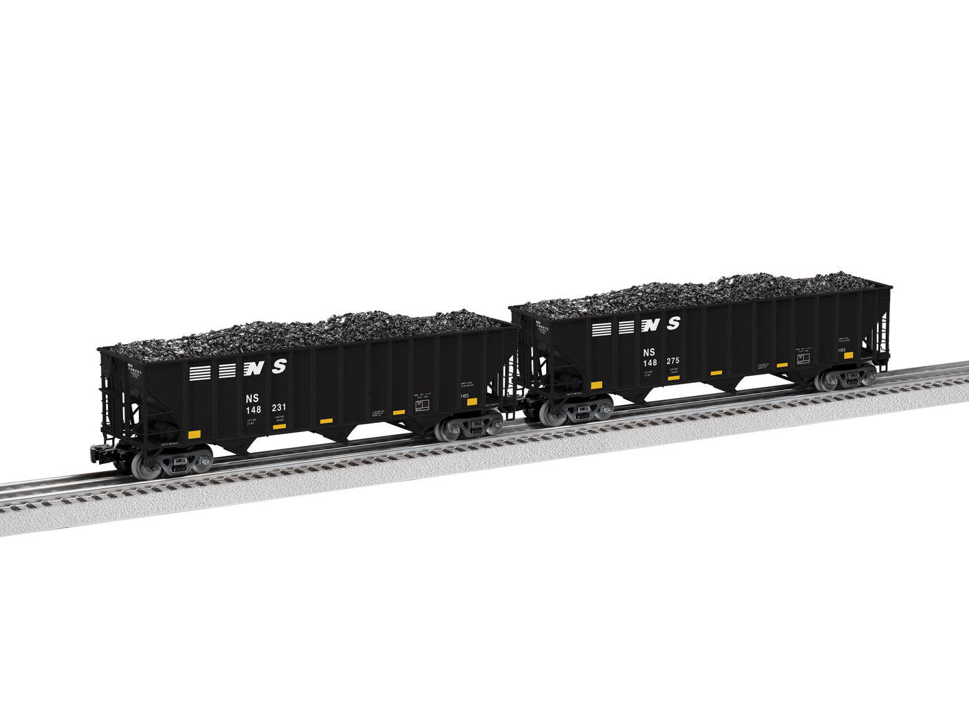 Lionel 2326109 O Norfolk Southern 100T Hopper C (Pack of 2)
