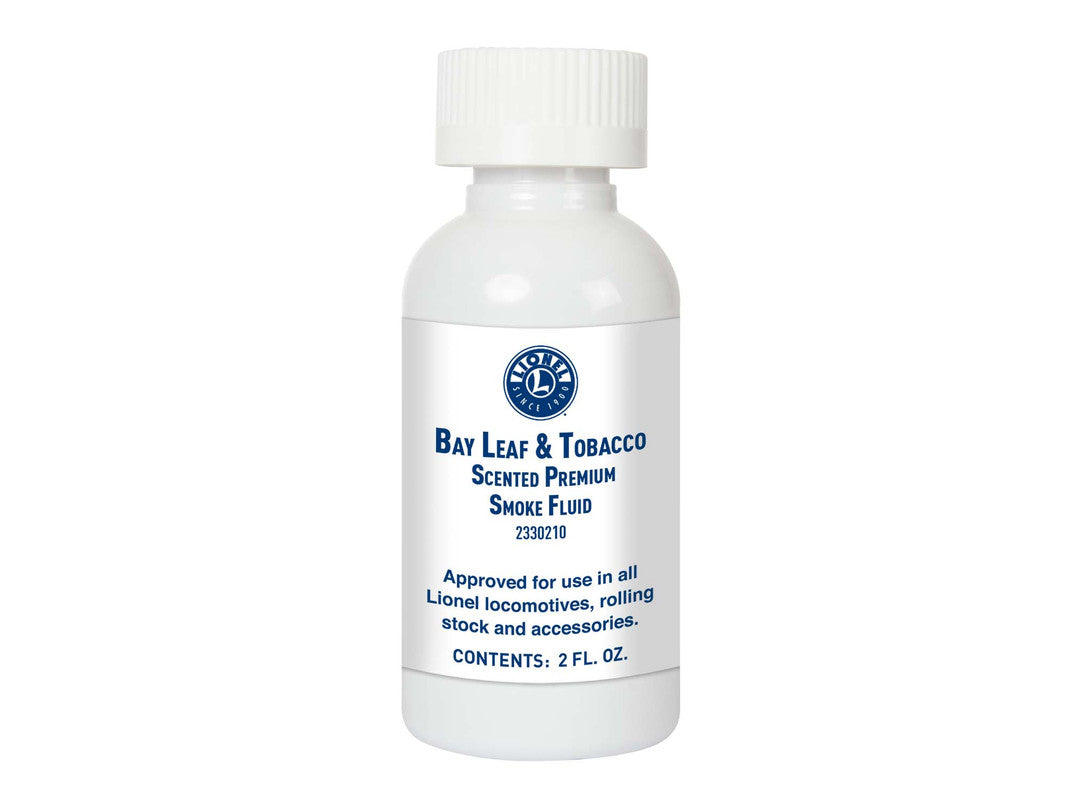 Lionel 2330210 Bay Leaf and Tobacco Scented Smoke Fluid 2 oz Plastic Bottle