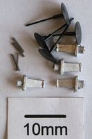MJT Scale Companies 2330S OO GWR Coach Buffers