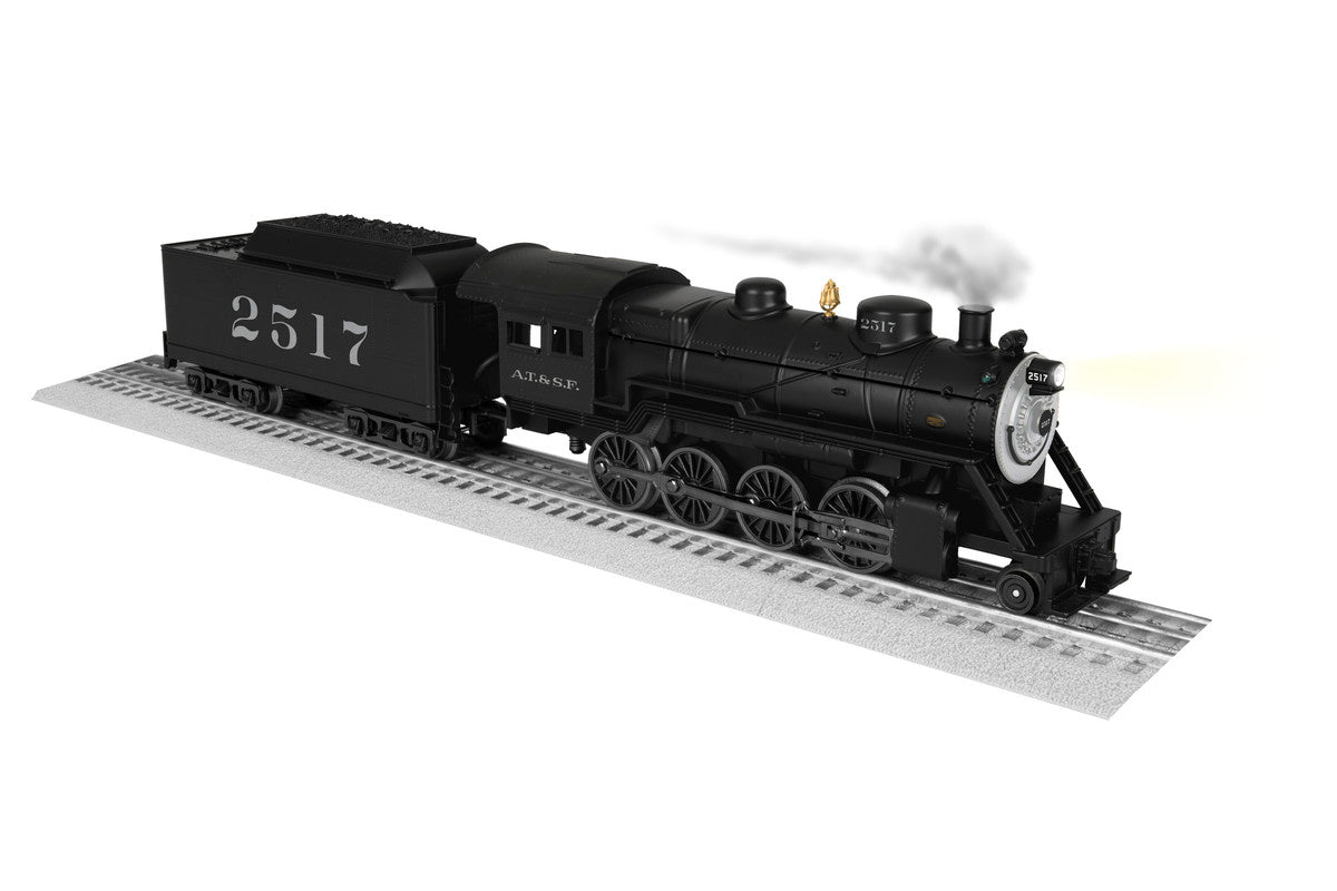 Lionel 2332120 O Santa Fe LionChief 2-8-0 Steam Locomotive #2517