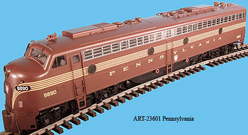 Aristo-Craft 23601 G Scale PRR EMD E-8 Diesel #5895
