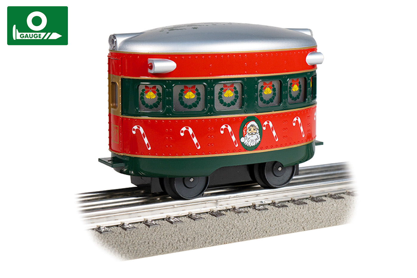 Bachmann 23703 O Christmas Motorized Eggliner