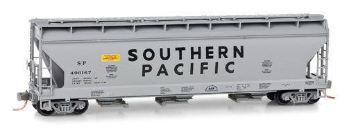 Micro-Trains 09400380 N Southern Pacific 3-Bay ACF Covered Hopper #496167