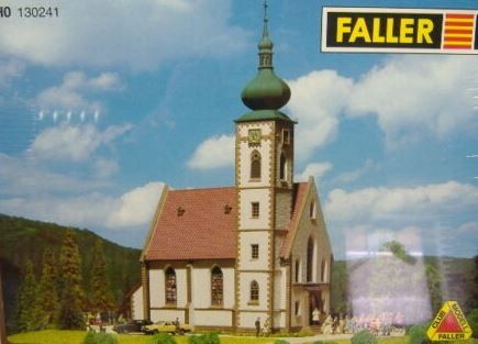Faller 241 HO Village Church Building Kit