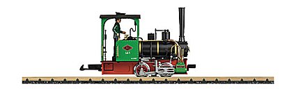 LGB 24140 G KJF Orenstein & Koppel 0-4-0T Steam Locomotive (green, black, red)