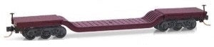 Micro-Trains 10900000 N Undecorated Heavyweight Depressed Center Flatcar