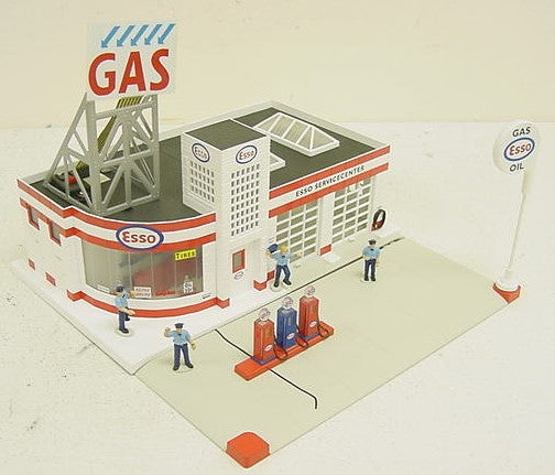 Lionel 6-24183 O Gauge Lionelville Esso Gas Station