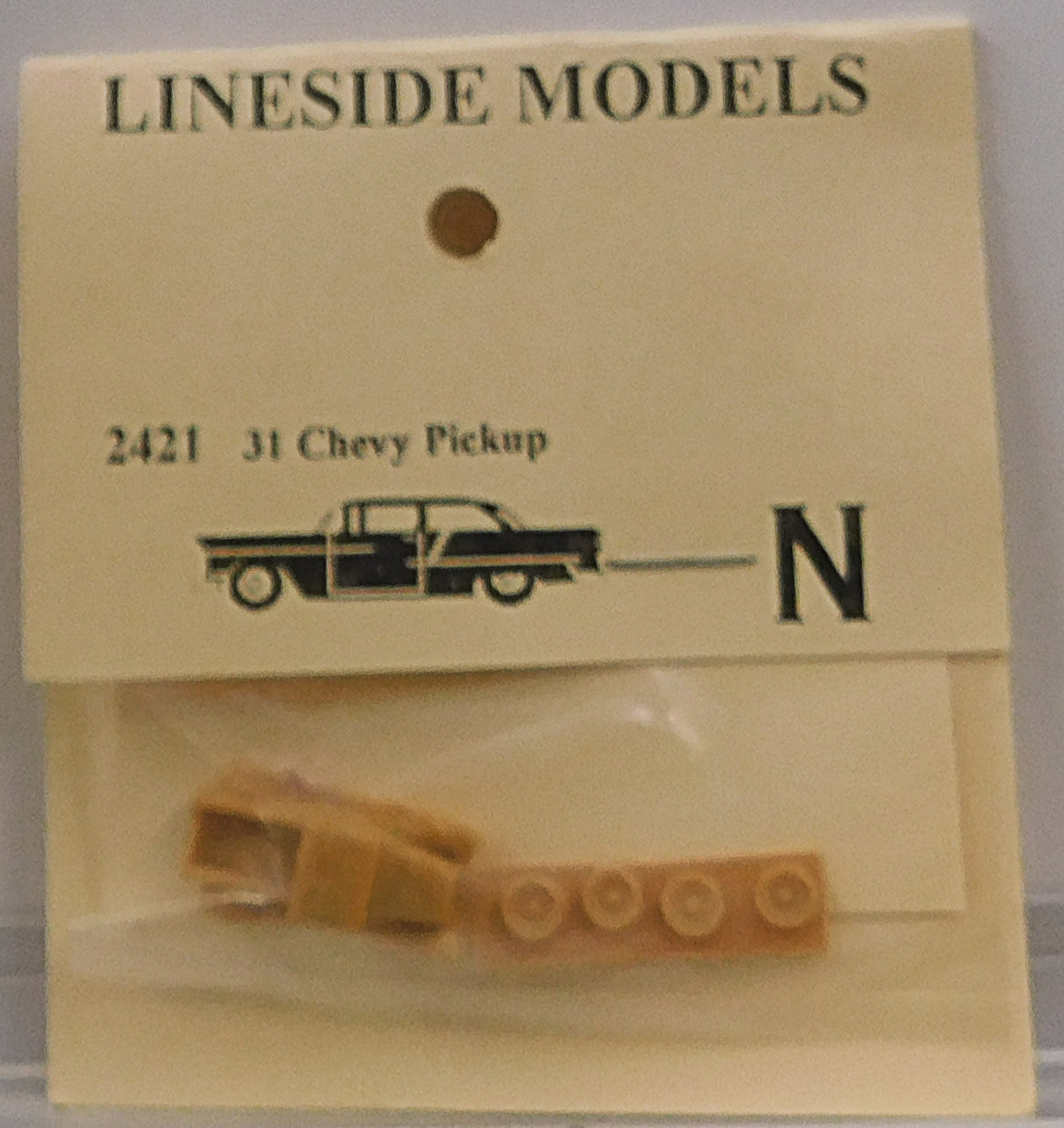 Lineside Models 2421 N 1931 Chevy Pickup Truck