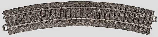 Marklin 24230 HO R2 17-1/4" Curved C-Track Sold By Piece