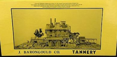 Fine Scale Miniatures 250 HO The Barongould Tannery Laser-Cut Craftsman Kit
