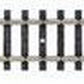 Atlas 2501 N Scale Code 80 5" Nickel Silver Straight Track-Sold Individually