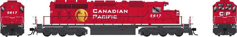 Bowser 25029 HO CP GMD SD40-2 Diesel Locomotive #5617