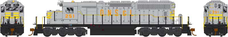 Bowser 25064 HO Quebec North Shore and Labrador GMD SD40-2 Diesel w/Sound #261