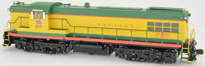 Bowser 25085 HO DSSA AS-16 Diesel Locomotive Standard DC #204