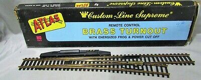 Atlas 252 Custom Line HO Brass Turnout