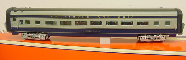 Lionel 6-25412 O Gauge Baltimore & Ohio 2-Car Aluminum Passenger Set