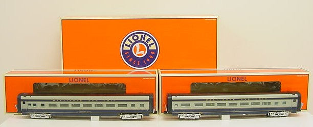 Lionel 6-25412 O Gauge Baltimore & Ohio 2-Car Aluminum Passenger Set