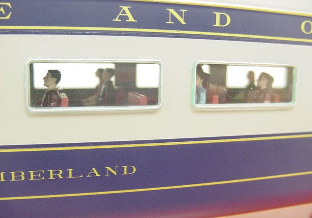 Lionel 6-25412 O Gauge Baltimore & Ohio 2-Car Aluminum Passenger Set