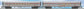 Lionel 6-25455 O Gauge Pennsylvania Congressional 18" Aluminum Passenger Car Set