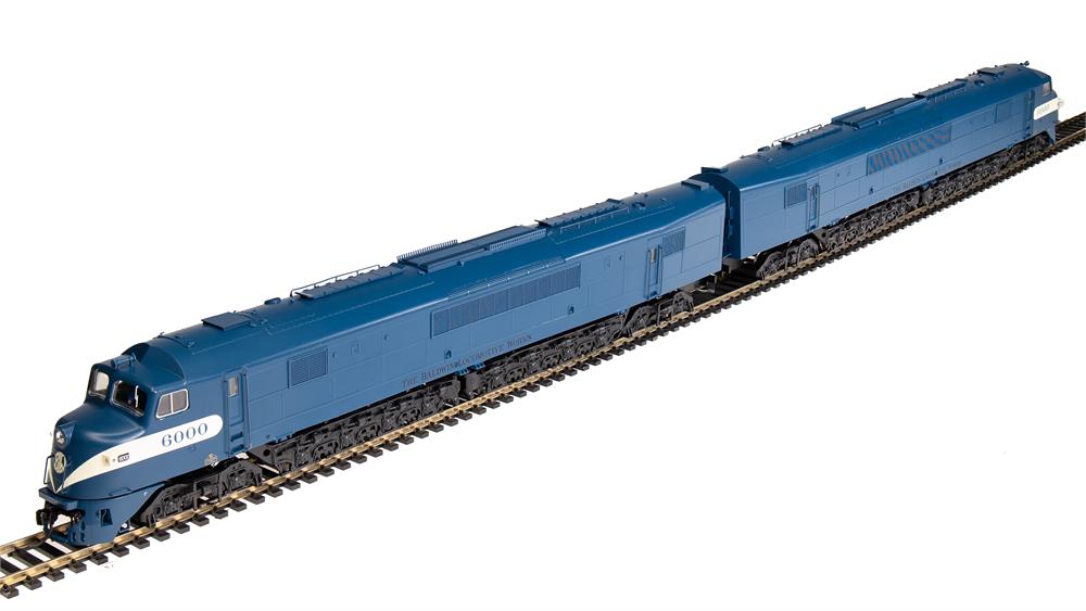 Broadway Limited 2549 HO Demonstrator Baldwin Centipede A-A DCC/Sound #6000A/B