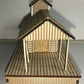 Motrak Models 43301 O Adamsville Depot Laser-Cut Wood Kit